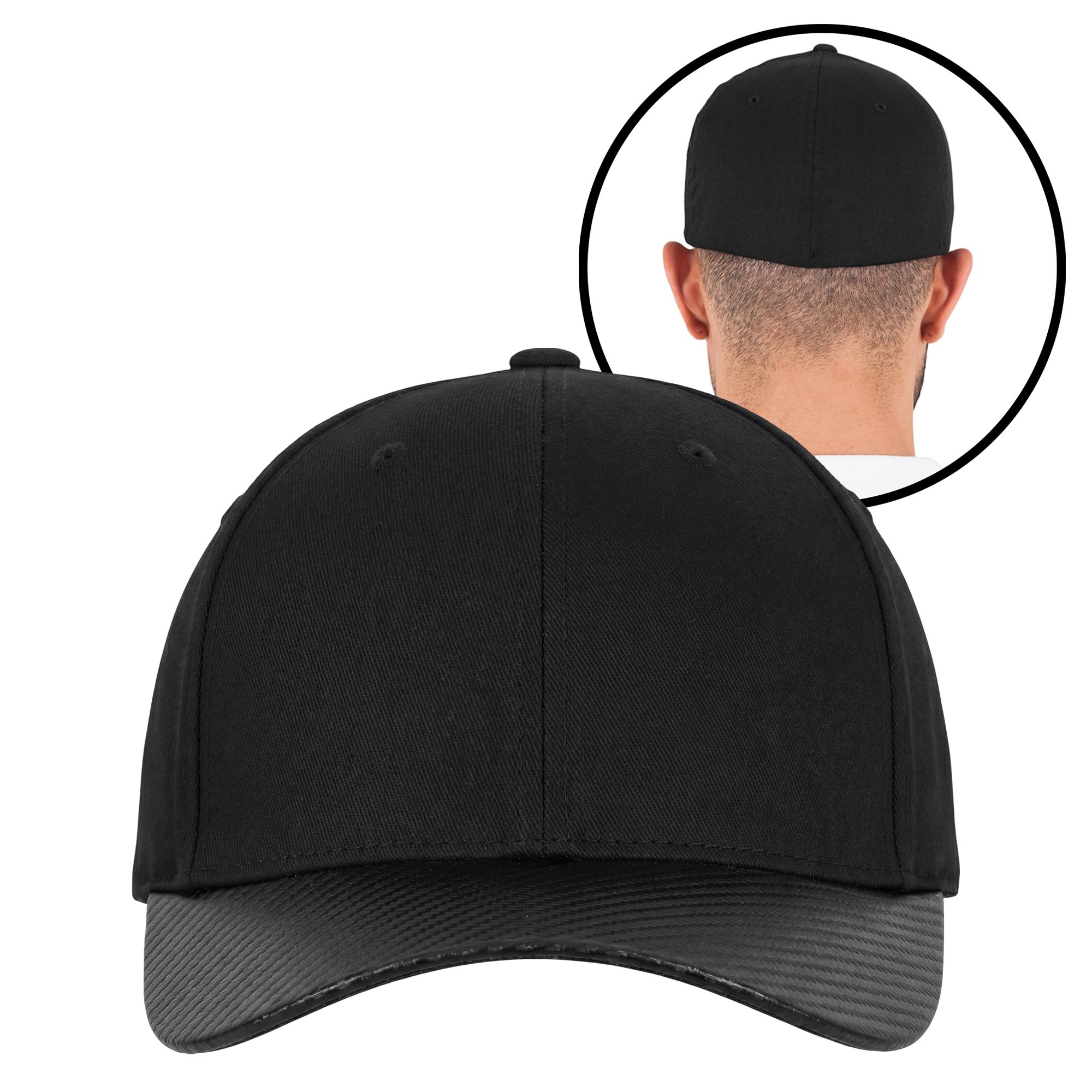 Custom Carbon Flexfit Cap
