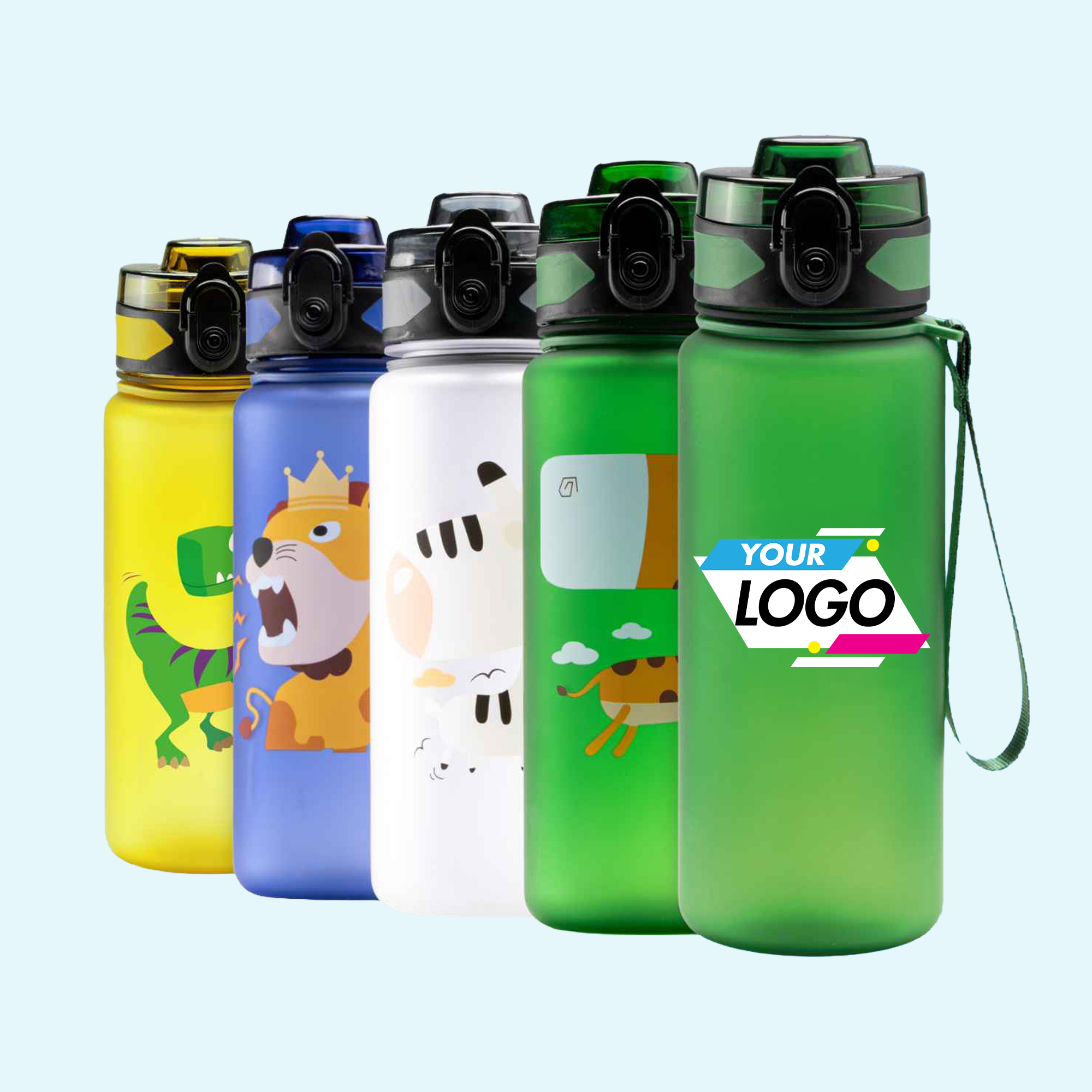 Custom Bottle With Children's Design