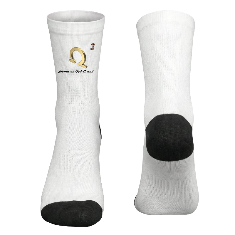 Custom White Socks
